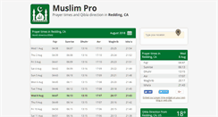Desktop Screenshot of muslimpro.com